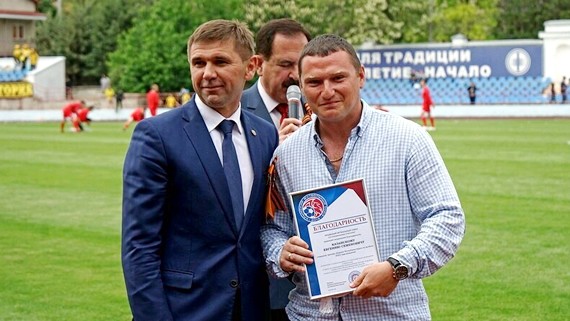 Благодарность от Крымского Футбольного Союза - успех всего нашего коллектива!